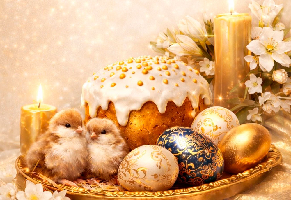 С праздником Светлой Пасхи